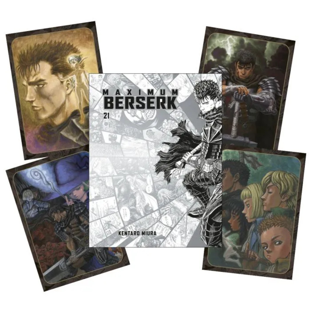 BERSERK MAXIMUM – Vol. 21 sobrecubierta alternativa + postales / Panini España